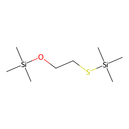 三甲基硅基-2-三甲基硅氧基乙基硫醚 structure
