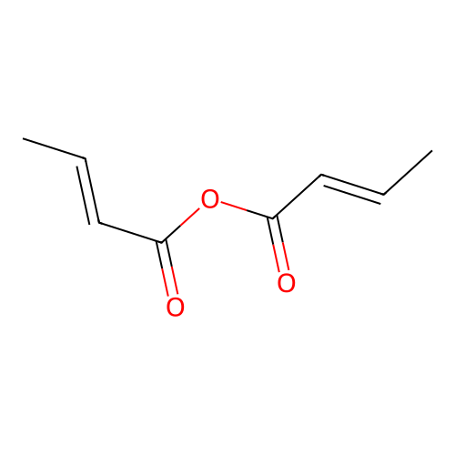 巴豆酸酐 structure