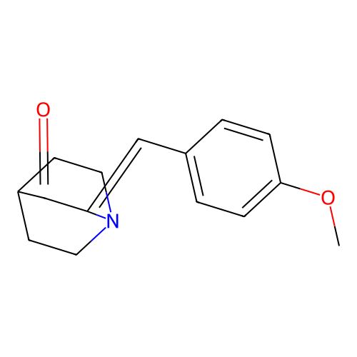 2-[(4-Methoxyphenyl)methylene]-3-quinuclidinone structure