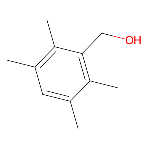 (2,3,5,6-Tetramethylphenyl)methanol structure