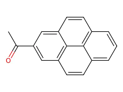 Ethanone, 1-(2-pyrenyl)- structure