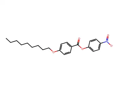 4-Nitrophenyl 4-nonyloxybenzoate structure
