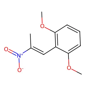 1,3-Dimethoxy-2-(2-nitroprop-1-en-1-yl)benzene structure