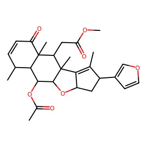 Nimbinene structure