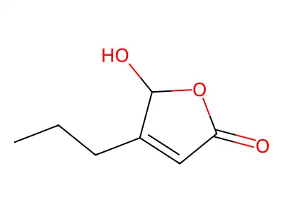 Propylsuccinic anhydride structure