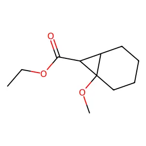 ETHYL 1-METHOXYNORCARANE-7-CARBOXYLATE structure