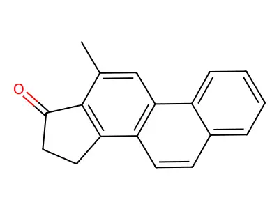 15,16-Dihydro-12-methylcyclopenta(a)phenanthren-17-one structure