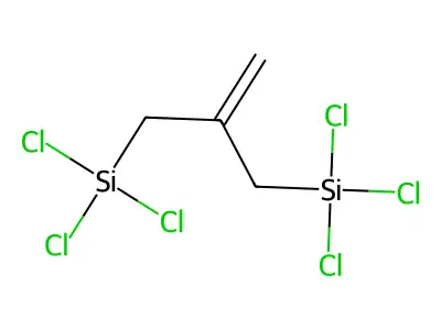 1,1-Bis(trichlorosilylmethyl)ethylene structure