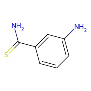 3-Aminobenzenecarbothioamide structure