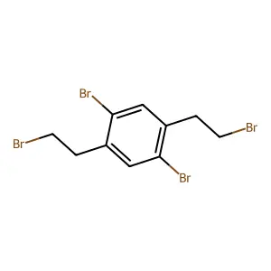 1,4-Dibromo-2,5-bis(2-bromoethyl)benzene structure