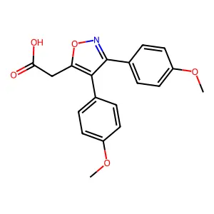 莫非唑酸 structure