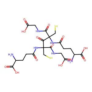 Diglutathionyl dithiocarbonate structure