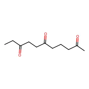 2,6,9-Undecanetrione structure