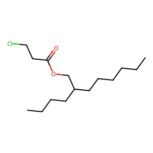 2-Butyloctyl 3-chloropropanoate structure