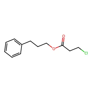 3-Phenylpropyl 3-chloropropanoate structure