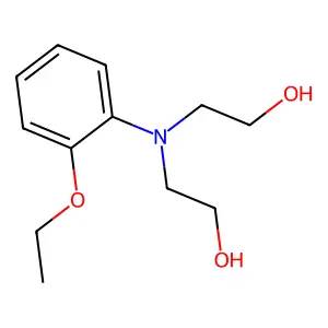 2,2'-[(2-Ethoxyphenyl)azanediyl]di(ethan-1-ol) structure