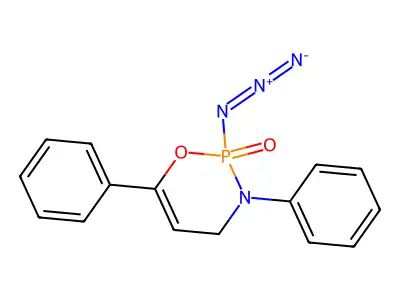 2-azido-3,6-diphenyl-4H-1,3,2 structure