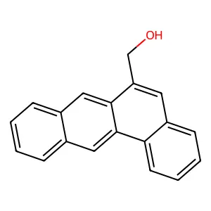Benz(a)anthracene-6-methanol structure