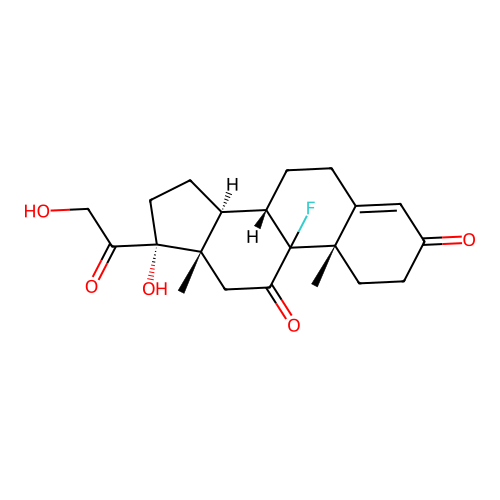 9-Fluorocortisone structure