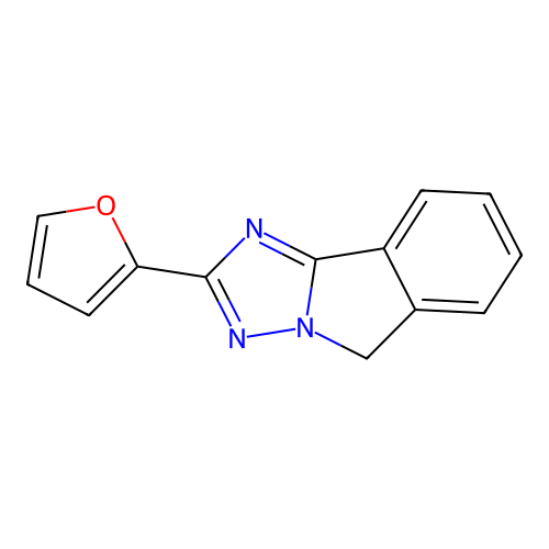 2-(furan-2-yl)-5H-[1,2,4]triazolo[5,1-a]isoindole structure