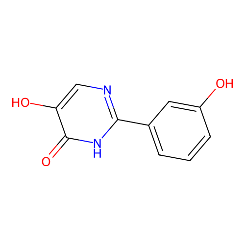 2-(3-Hydroxyphenyl)pyrimidine-4,5-diol structure