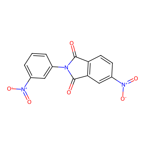 5-Nitro-2-(3-nitrophenyl)isoindole-1,3-dione structure