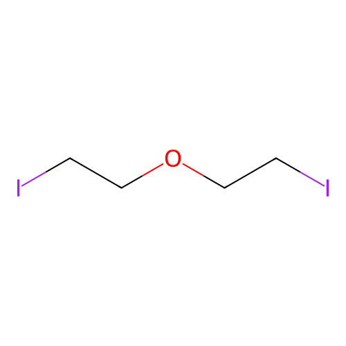 1-Iodo-2-(2-iodoethoxy)ethane structure