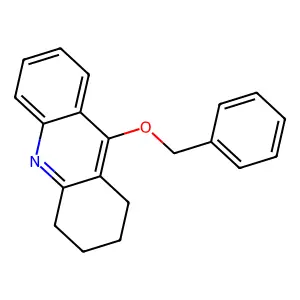 9-(Benzyloxy)-1,2,3,4-tetrahydroacridine structure