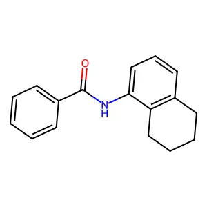 N-(5,6,7,8-Tetrahydro-1-naphthyl)benzamide structure