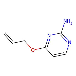 4-Prop-2-enoxypyrimidin-2-amine structure