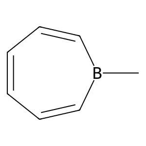 1H-borepin, 1-methyl- structure