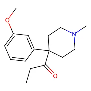 1-(4-(3-Methoxyphenyl)-1-methyl-4-piperidinyl)-1-propanone structure