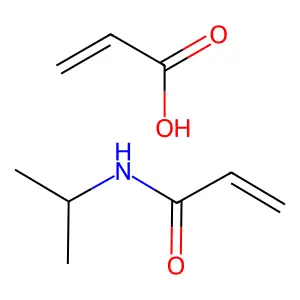 N-propan-2-ylprop-2-enamide;prop-2-enoic acid structure