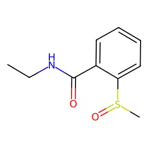 N-Ethyl-2-(methylsulfinyl)benzamide structure