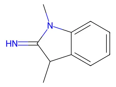 1,3-Dimethylindolin-2-imine structure