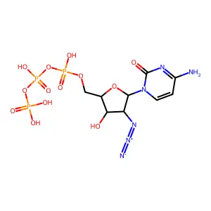 阿糖胞腙三磷酸 structure