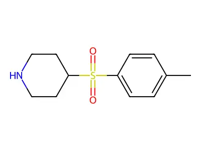 4-(4-Methylbenzenesulfonyl)piperidine structure