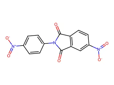 5-Nitro-2-(4-nitrophenyl)isoindole-1,3-dione structure