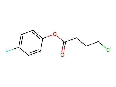 4-Fluorophenyl 4-chlorobutanoate structure