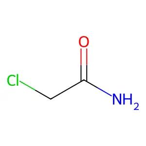 氯乙酰胺 structure