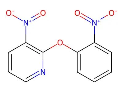 3-Nitro-2-(2-nitrophenoxy)pyridine structure
