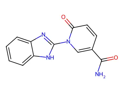 N-(1H-benzimidazol-2-yl)-6-oxo-1H-pyridine-3-carboxamide structure