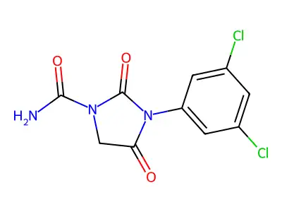 Desisopropyliprodione structure