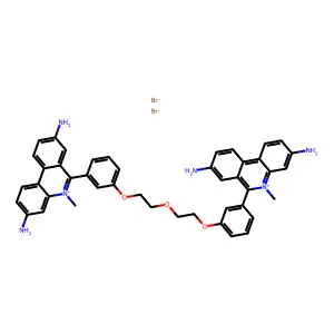 C44H42N6O3.2Br structure
