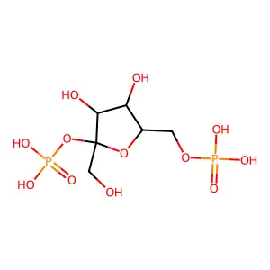 2,6-二磷酸果糖 structure