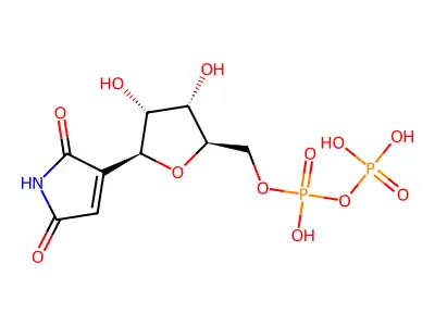 Showdomycin diphosphate structure
