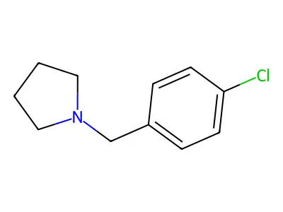 1-(4-Chlorobenzyl)pyrrolidine structure