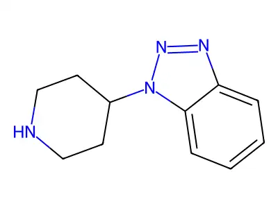 1-(piperidin-4-yl)-1H-1,2,3-benzotriazole structure