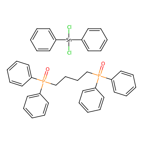 Tin,4-butanediylbis[diphenylphosphine oxide]-O,O']dichlorodiphenyl-, (OC-6-13)- structure