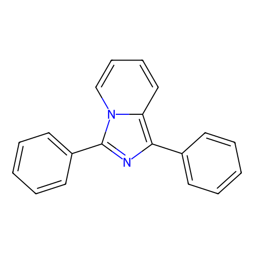 1,3-Diphenylimidazo[1,5-a]pyridine structure